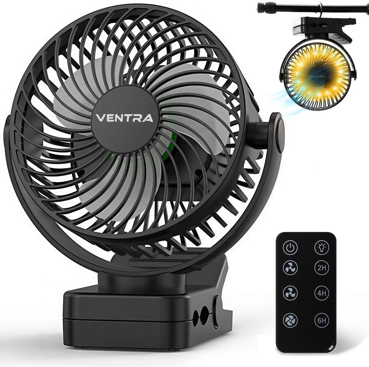 VENTRA® Draadloze Ventilator – Bureauventilator