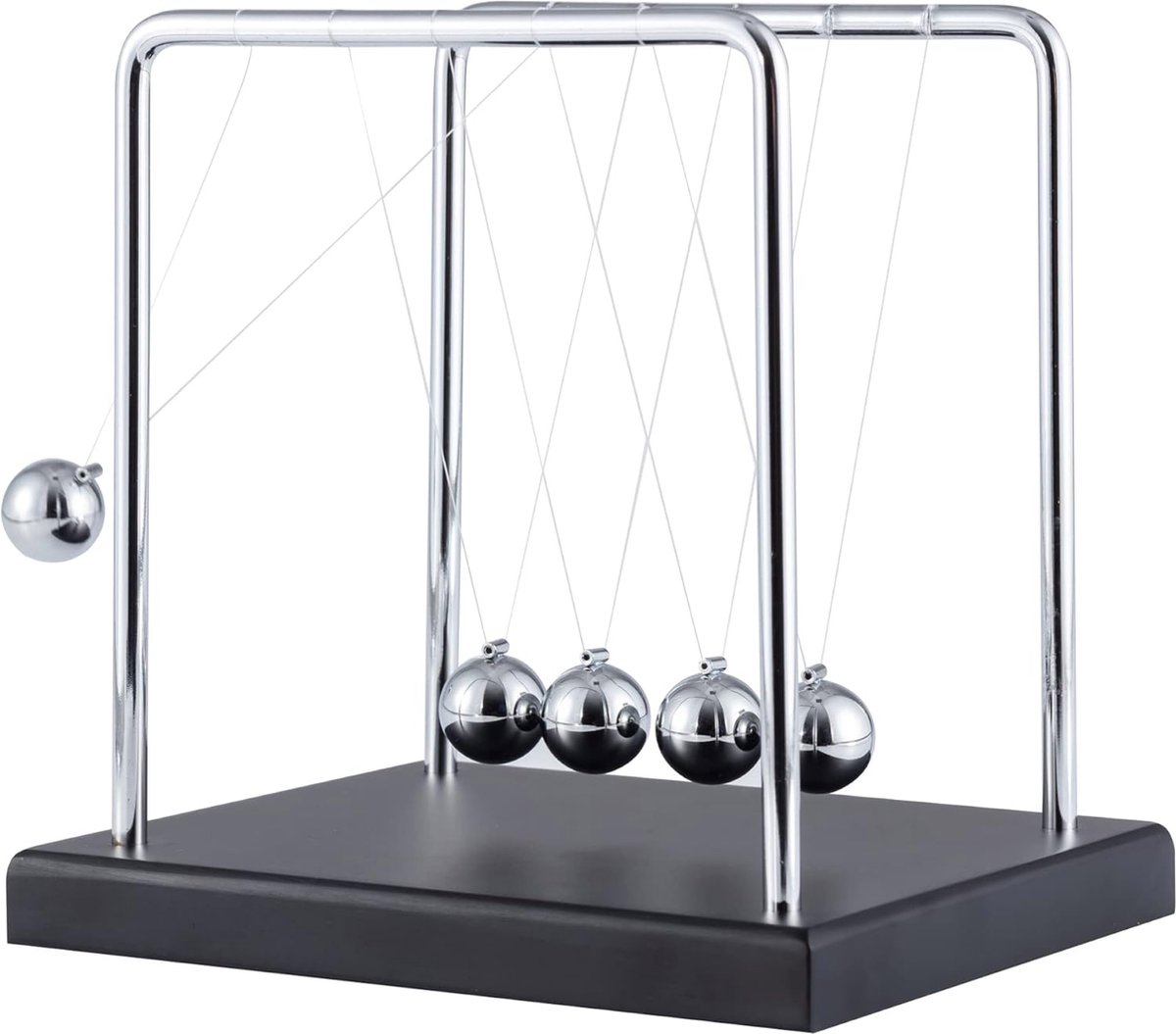 Newton Cradle XL – Hoogwaardige Newton Pendel